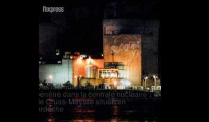 Des militants de Greenpeace s'introduisent dans la centrale nucléaire de Cruas