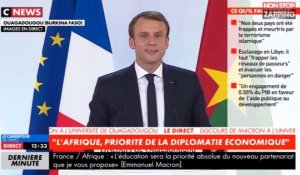 Quand Emmanuel Macron évoque son amour de l'OM en plein discours en Afrique (Vidéo)