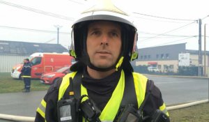 Incendie d'une menuiserie : 58 sapeurs-pompiers mobilisés 