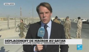 À Doha, Macron doit rappeler la position française dans la crise du Golfe
