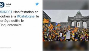 Catalogne. Des dizaines de milliers d'indépendantistes manifestent à Bruxelles.