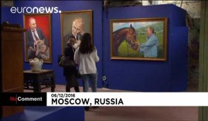 Quand Vladimir Poutine devient oeuvre d'art