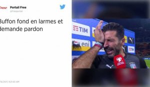 Mondial 2018 sans l'Italie : Buffon fait ses adieux en larmes