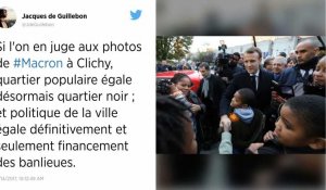  Après des mois de silence, Emmanuel Macron lance sa politique de la ville.