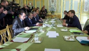 Macron rencontre le ministre des Affaires étrangères libanais