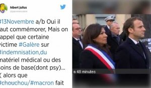 Attentats du 13-Novembre : deux ans après, Macron rend hommage