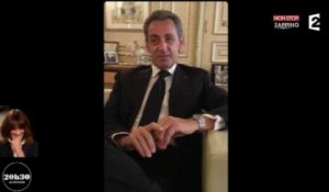 Carla Bruni en larmes et touchée par le message de Nicolas Sarkozy (vidéo) 