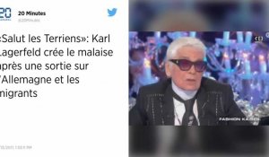 Migrants, holocauste : le dérapage de Karl Lagerfeld dans "Salut les Terriens"