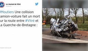 Ille-et-Vilaine. Accident mortel entre un poids lourd et une voiture près de Vitré.