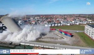 Danemark : la destruction d'un silo tourne mal - ZAPPING ACTU HEBDO DU 14/04/2018