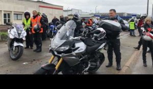 Une centaine de Motards en colère contre les 80 km/h