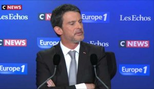 Valls avant l'interview de Macron: "On passe beaucoup de chose à Monsieur Plenel"