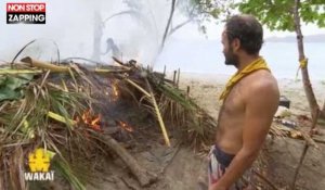 Koh-Lanta All Stars : La cabane des Jaunes prend feu, du jamais vu dans l'émission ! (vidéo)