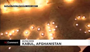 Kaboul : l'hommage aux victimes de l'attentat-suicide