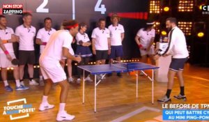 TPMP : Cyril Hanouna défie Fabrice Eboué au ping-pong (Vidéo)