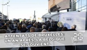 Attentats de Bruxelles: Un an après, la Belgique se souvient...