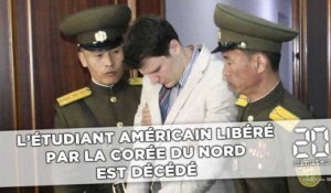L'étudiant américain libéré par la Corée du Nord est décédé