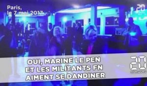Oui, Marine Le Pen et les militants FN aiment se dandiner