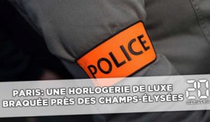 Paris: Une horlogerie de luxe braquée près des Champs-Elysées