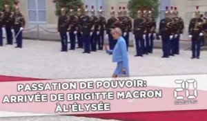 Passation de pouvoir: Arrivée de Brigitte Macron à l'Élysée