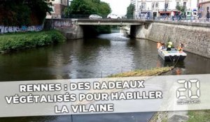 Rennes: Des radeaux végétalisés pour habiller la Vilaine