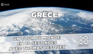 Thomas Pesquet nous offre le tour du monde en 80 secondes et en timelapse