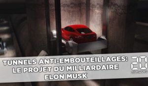 Tunnels anti-embouteillages: Le projet d'Elon Musk