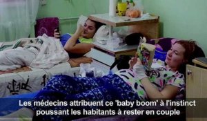 Baby boom sous les bombes dans le Donbass