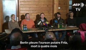 Berlin pleure l'ourson polaire Fritz, mort à quatre mois