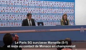 Le Paris SG surclasse Marseille 5 à 1