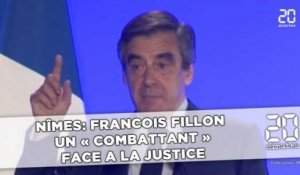 Nîmes: François Fillon s'affiche comme un « combattant »