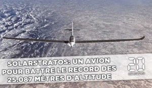 SolarStratos: Un avion pour battre le record des 25.087 mètres d'altitude