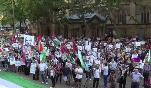 Australie: manifestation contre la visite de Netanyahu