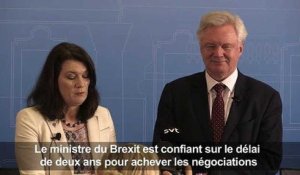 Le Brexit déclenché entre les 11 et 31 mars (ministre GB)