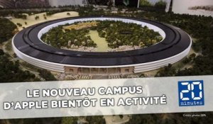 Le nouveau campus d'Apple bientôt en activité