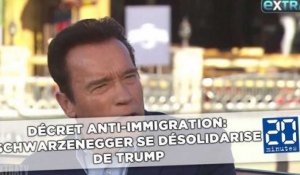 Décret anti-immigration: Schwarzenegger se désolidarise de Trump