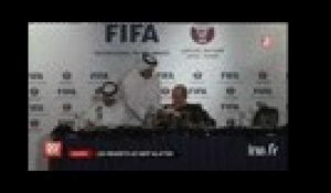 [Le président de la FIFA regrette le choix du Qatar pour la Coupe du monde de 2022]