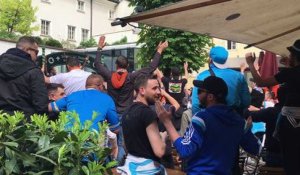 OM : les supporters olympiens déjà bouillants à Salzbourg