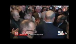 Municipales 2014 : Bordeaux : Alain Juppé réélu des le 1er tour
