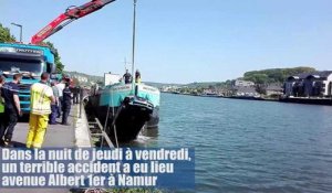 Namur : une conductrice décède après avoir dévié de la route pour finir dans la Meuse