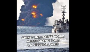 Chine: Une marée noire aussi vaste que la ville de Paris