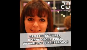 Croatie: Le corps d'Anne-Cécile Pinel, portée disparue en 2014, a été retrouvé