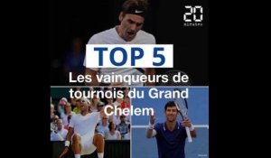 Federer dans le Top 5 des vainqueurs du Grand Chelem