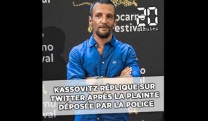 Kassovitz réplique sur Twitter après la plainte déposée par la police