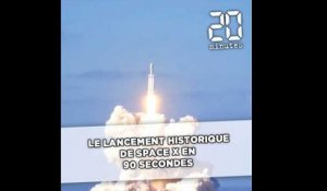 Le lancement historique de SpaceX en 90 secondes