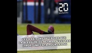 Les quatre raisons de croire que la blessure de Neymar n'est pas (trop) une cata' pour le PSG