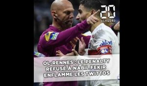 OL-Rennes: Le penalty (flagrant) refusé à Nabil Fekir enflamme Jean-Michel Aulas et les twittos