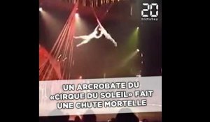 Un acrobate du Cirque du soleil décède après une chute sur scène
