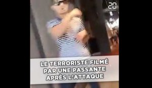 Attentat de Catalogne: Une passante a filmé le terroriste juste après la fuite