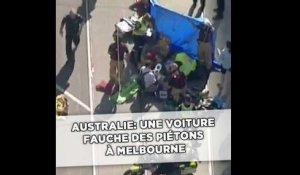 Australie: Une voiture fauche des piétons à Melbourne